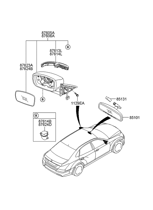 87611-3N210 Genuine Hyundai Part