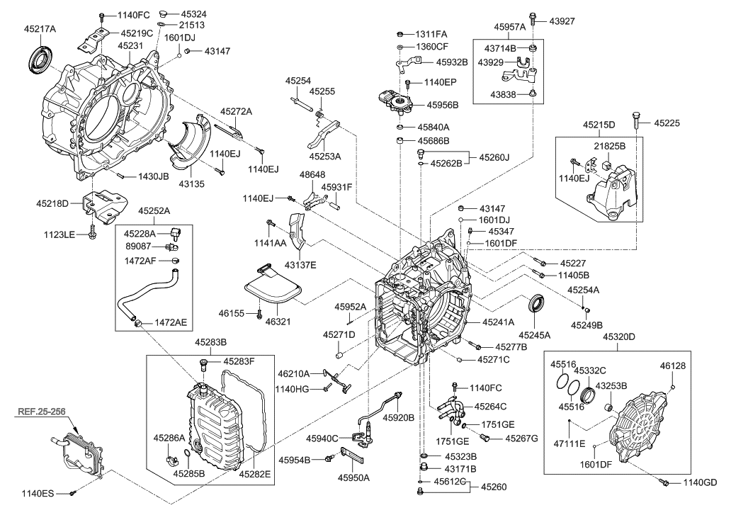 Hyundai 45950-4G100 Spring Assembly-DETENT