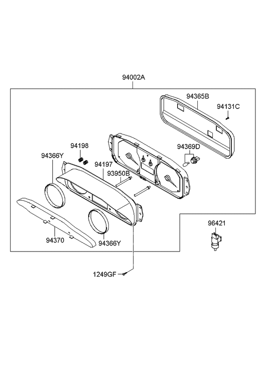 Hyundai 94310-2C700 Screw-Tapping