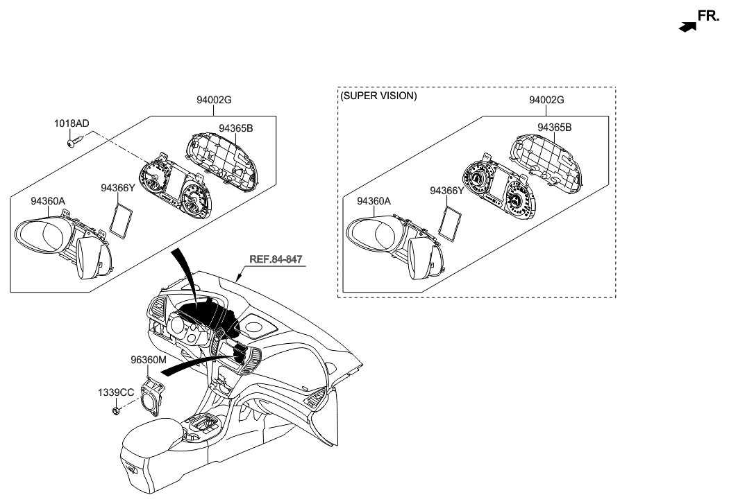 Hyundai 94361-B8500 Plate-Decoration