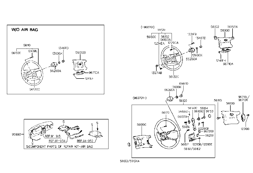 Hyundai 96720-34201 Wiring-Horn