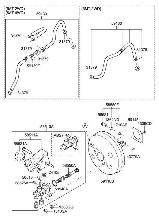 Hyundai 58525-1G200 Screw