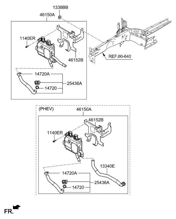 Hyundai 46190-3D600 Oil Pump Control Unit Assembly