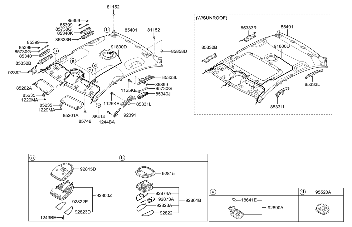 Hyundai 85746-06000-TX Plug-Trim Mounting