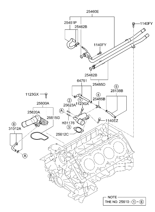 Hyundai 25485-3F301 Connector