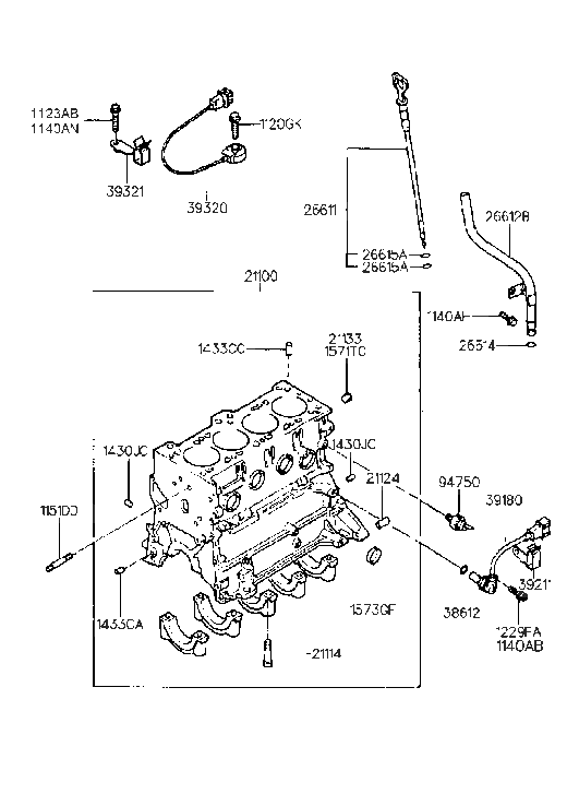 Hyundai 39182-22034 Bracket-Connector Mounting