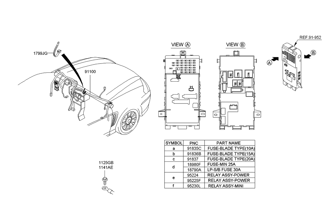 Hyundai 91170-2C450 Wiring Assembly-Main