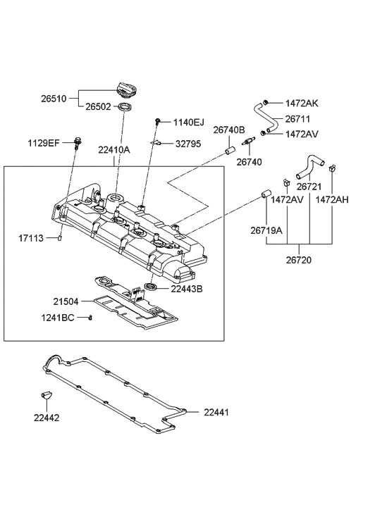 Hyundai 22403-37401 Plater-Beather Rocker