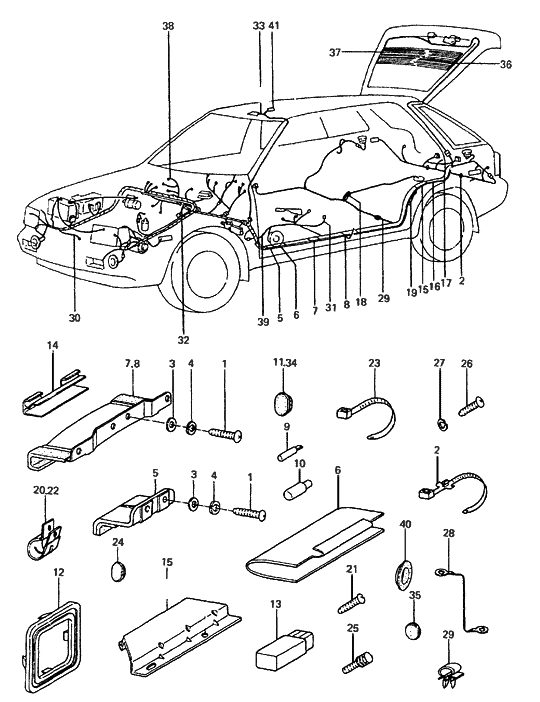 Hyundai 91666-21701 Wiring-Door Speaker & Seat Belt Extension