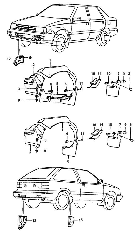 Hyundai 86492-21100 Guard-Stone Under RH