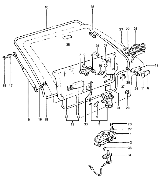 Hyundai 81742-21100 Bumper Assembly-Tail Gate Guide
