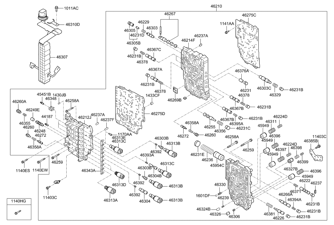 Hyundai 46313-2F300 Valve-Solenoid