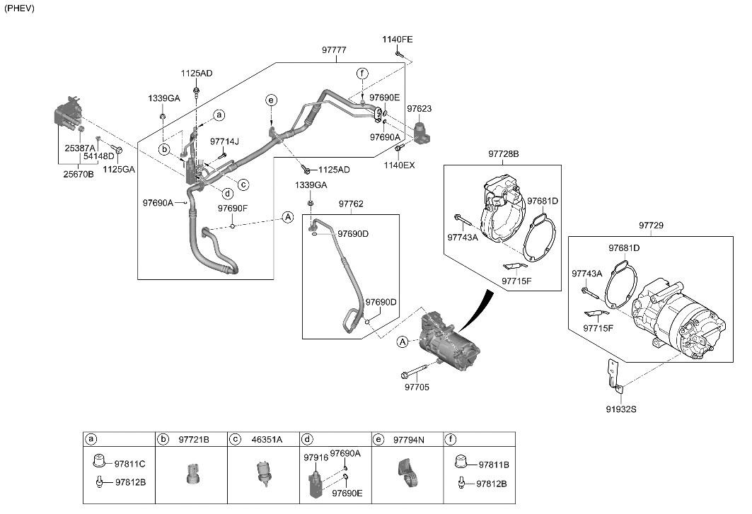 Hyundai 97909-4H100 Bolt-Expansion Valve MTG