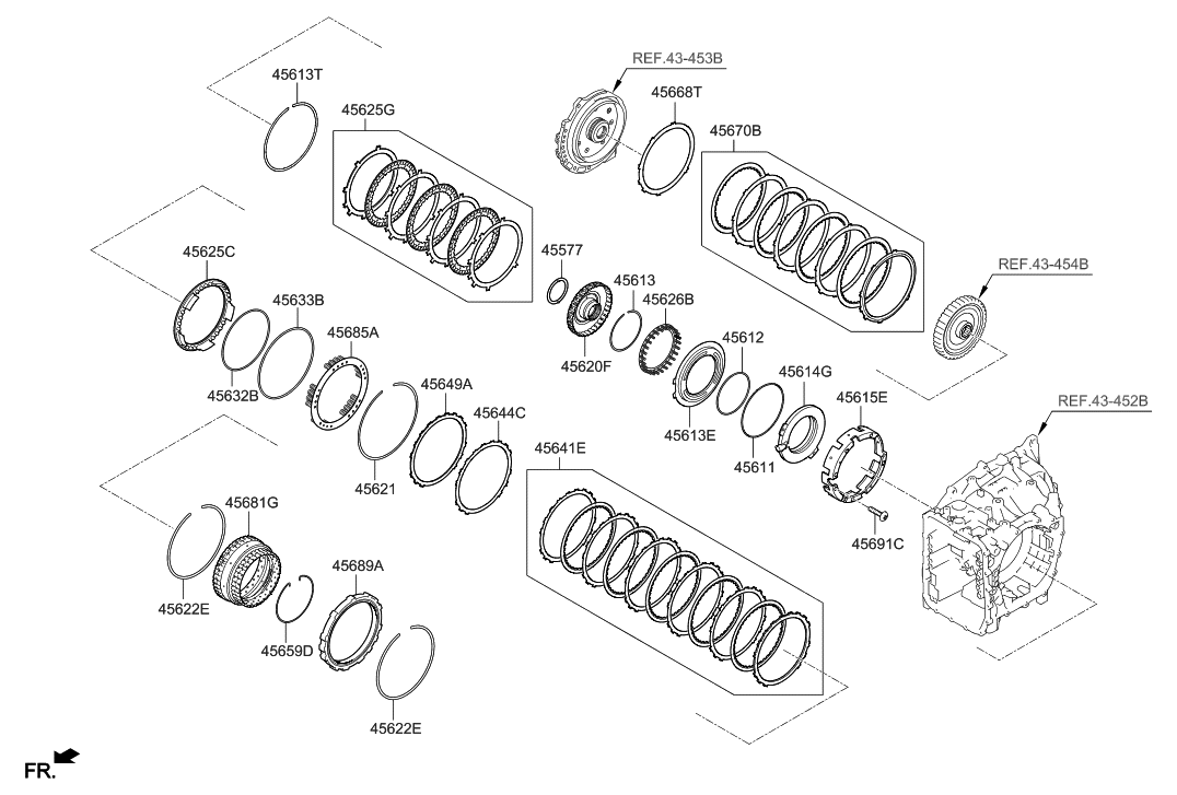 Hyundai 45683-26023 Plate-Brake Pressure