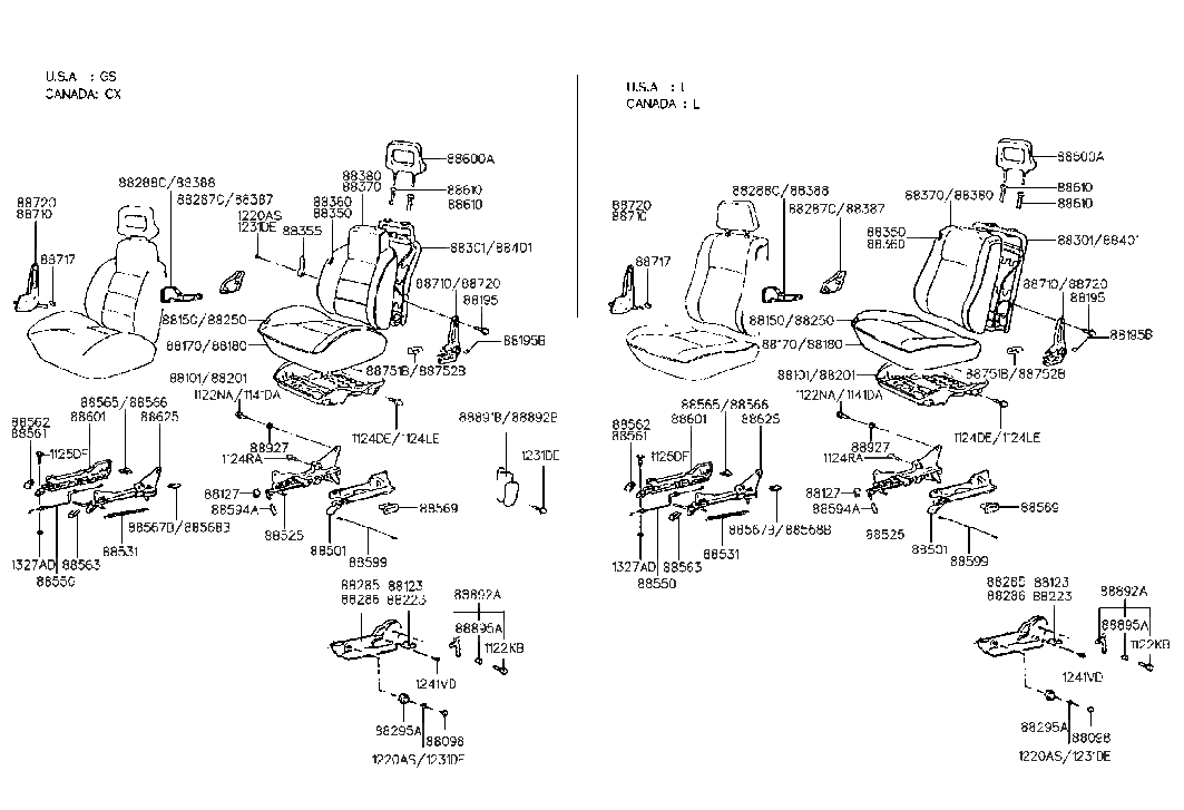 Hyundai 88531-23000 Spring-Walk In Equipment Return