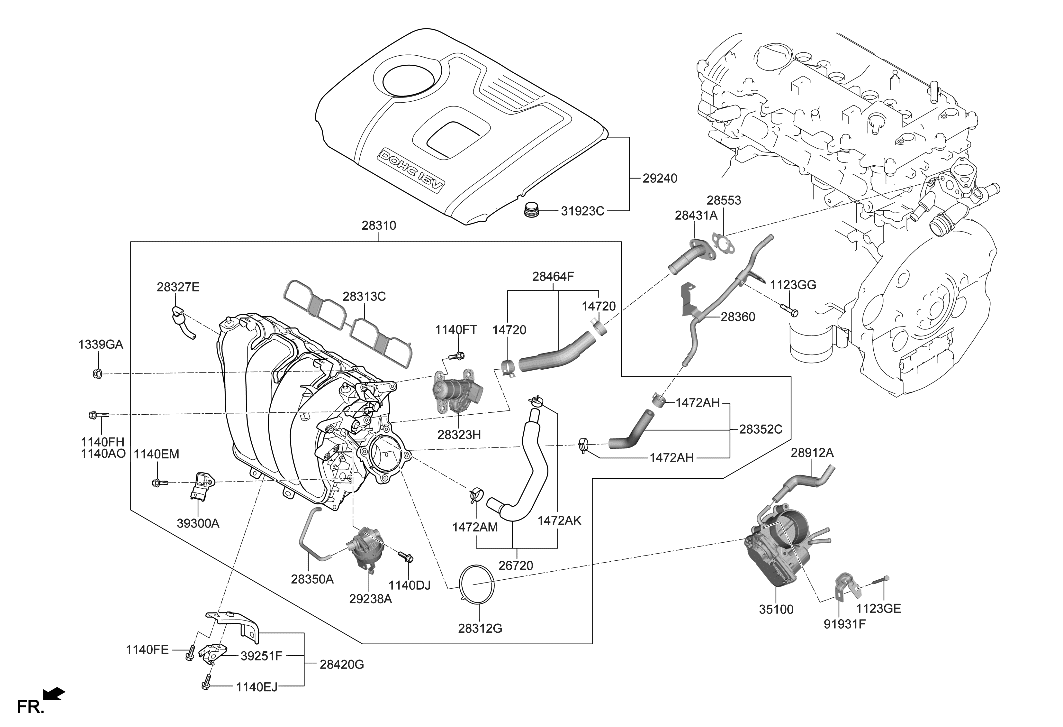 Hyundai 91931-M7030 Bracket-Wiring MTG