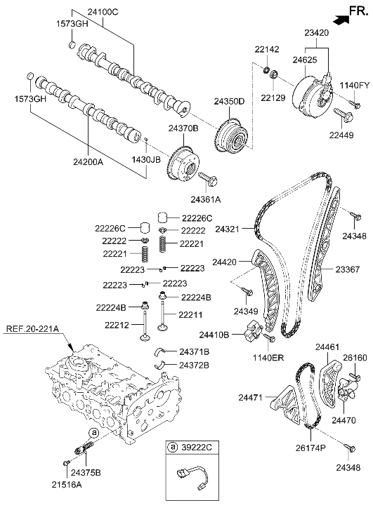 Hyundai 24376-2GTA1 Extension Wire