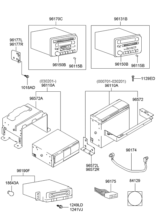 Hyundai 96572-39000 Bracket-LH