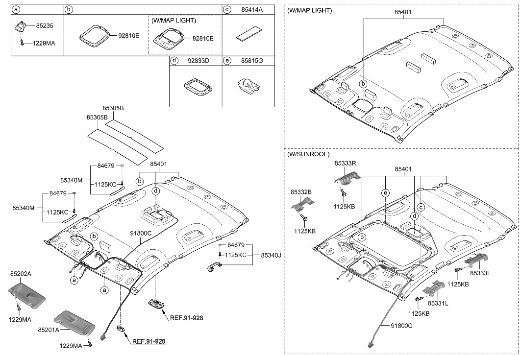 Hyundai 91800-J9150 Wiring Assembly-Roof