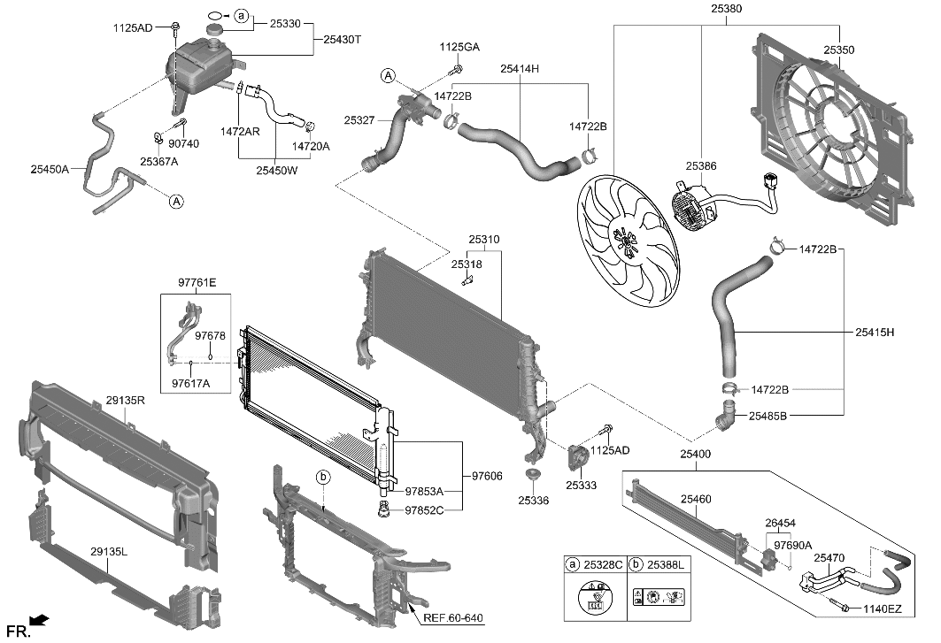 Hyundai 25414-I3000 HOSE ASSY-RADIATOR,UPR