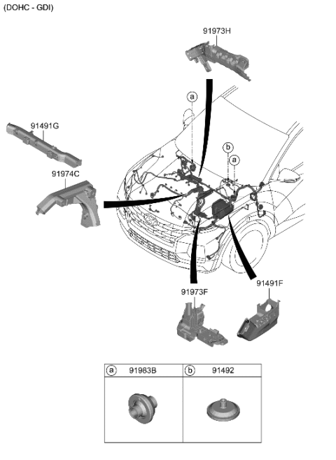 2023 Hyundai Santa Cruz Control Wiring Diagram 1