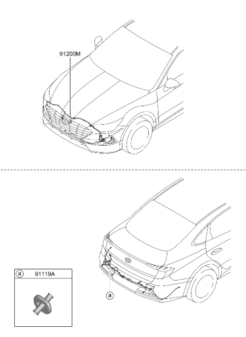 2023 Hyundai Sonata Miscellaneous Wiring Diagram 2