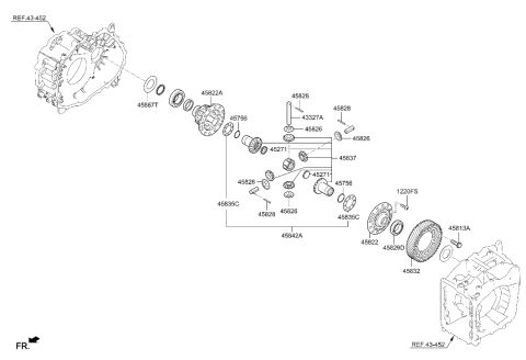 2023 Hyundai Sonata Transaxle Gear - Auto Diagram 2