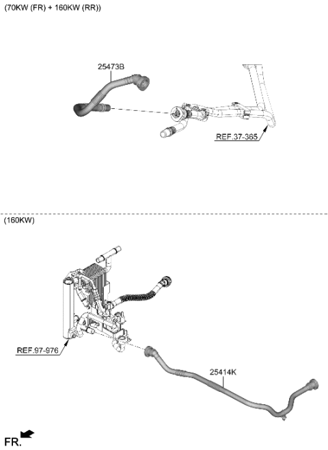 2023 Hyundai Ioniq 6 Cooling System Diagram 2