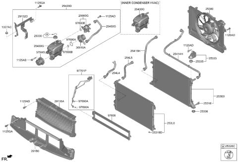 2023 Hyundai Ioniq 6 Cooling System Diagram 1