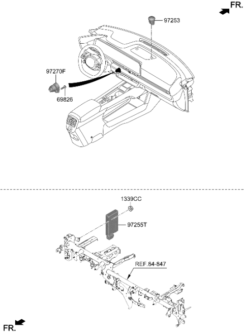 2023 Hyundai Ioniq 6 Heater System-Heater Control Diagram