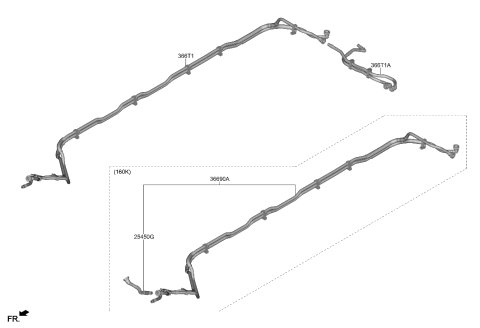 2023 Hyundai Ioniq 6 Traction Motor & Gdu Assy Diagram 2