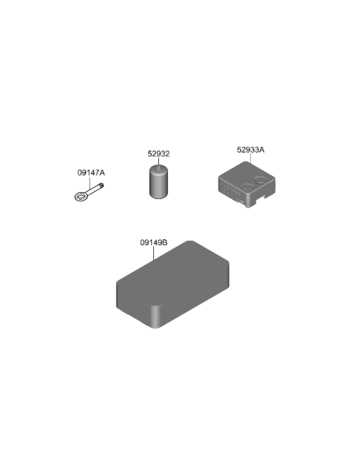 2023 Hyundai Ioniq 6 OVM Tool Diagram