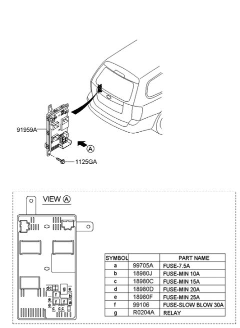 2006 Hyundai Entourage Produced After OCT.30.2006 Floor Wiring Diagram 2