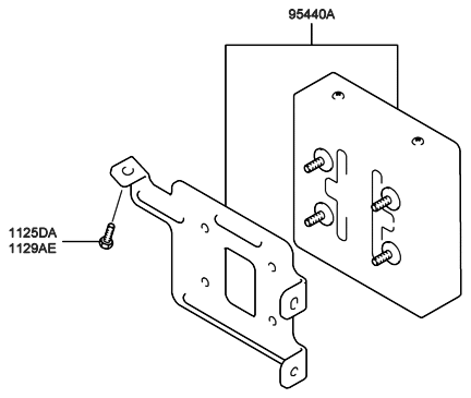 2006 Hyundai Accent Transmission Control Unit Diagram