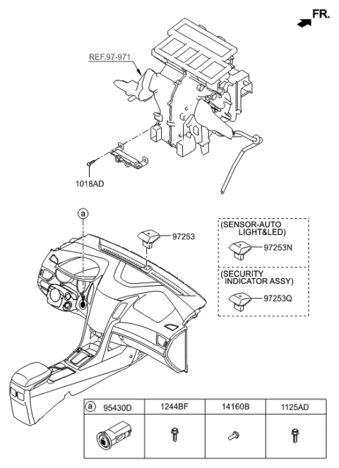 2013 Hyundai Elantra GT Relay & Module Diagram 4