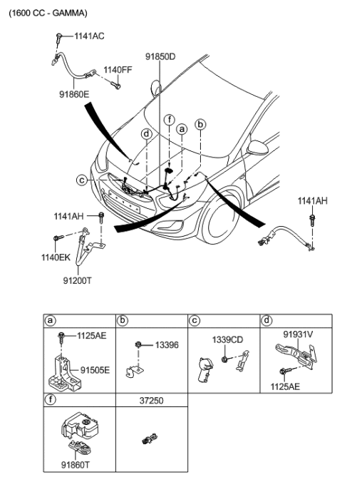 2016 Hyundai Accent Miscellaneous Wiring Diagram 1