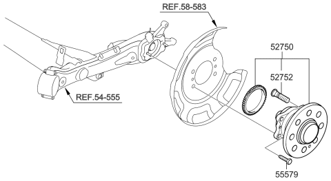 2016 Hyundai Accent Rear Axle Diagram