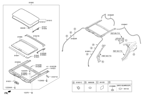 2015 Hyundai Accent Sunroof Diagram