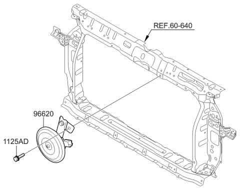 2015 Hyundai Accent Horn Diagram