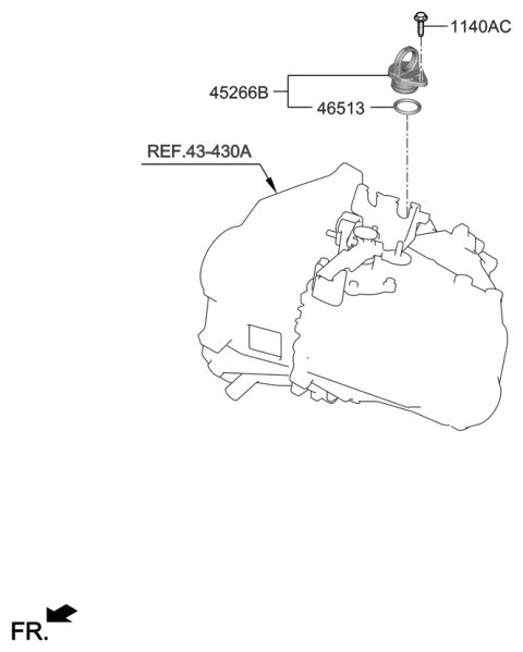 2019 Hyundai Veloster Speedometer Driven Gear Diagram 2