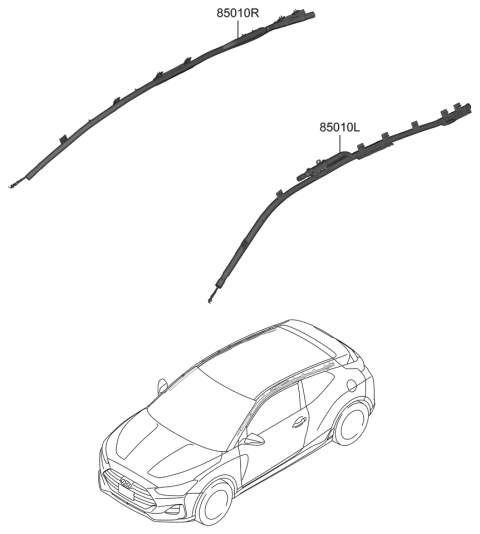 2020 Hyundai Veloster Air Bag System Diagram 2