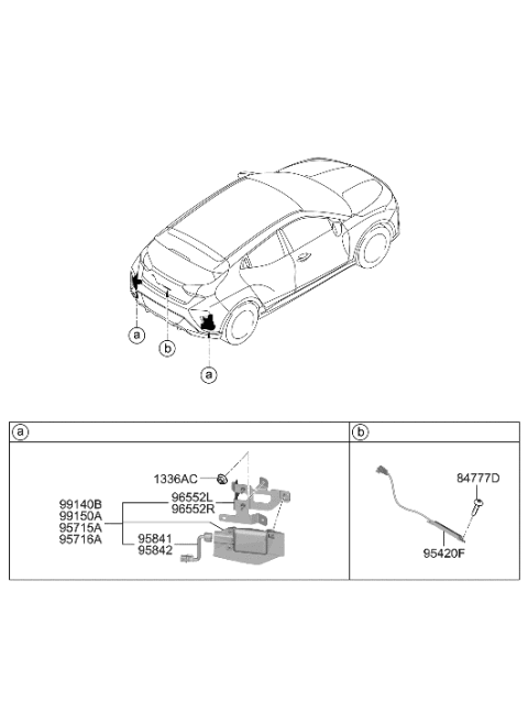 2019 Hyundai Veloster Relay & Module Diagram 3