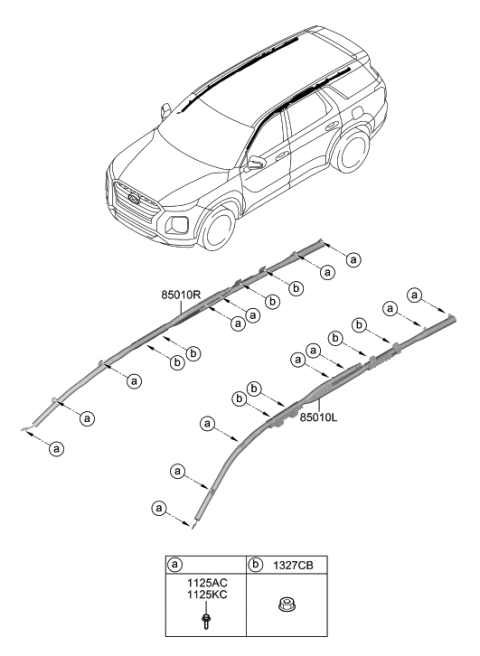 2021 Hyundai Palisade Air Bag System Diagram 2