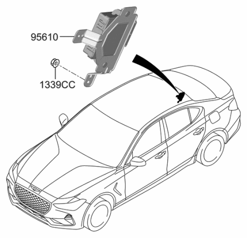 2019 Hyundai Genesis G70 ABS Sensor Diagram