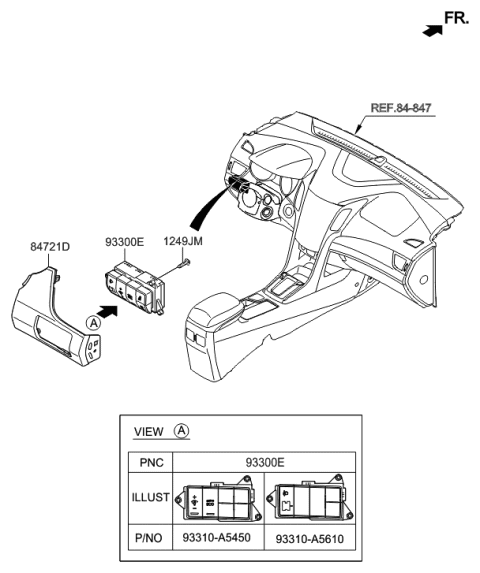 2016 Hyundai Elantra GT Switch Diagram 1