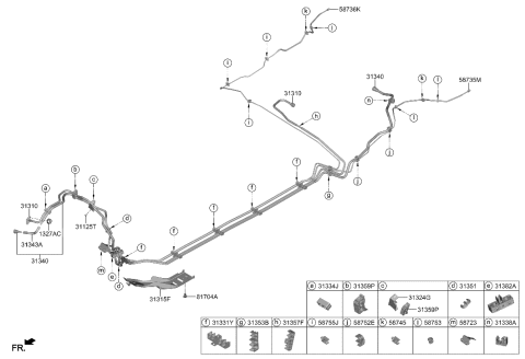 2020 Hyundai Accent Fuel Line Diagram 2