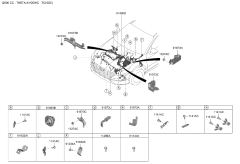 2020 Hyundai Sonata Control Wiring Diagram 3