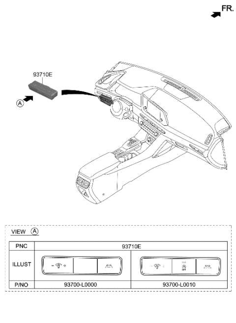 2021 Hyundai Sonata Switch Diagram