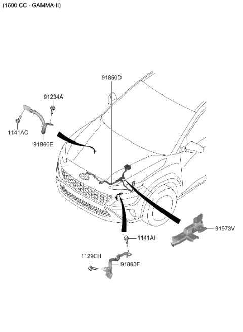 2022 Hyundai Kona Miscellaneous Wiring Diagram 1