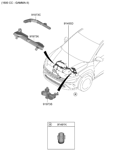 2022 Hyundai Kona Control Wiring Diagram 1